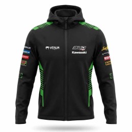 Blouson softshell BUD-RACING vert