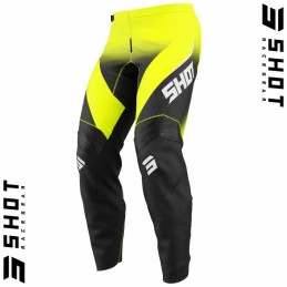 Pantalon SHOT-Mx DRAW Clash jaune fluo