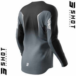 Maillot SHOT-Mx DRAW Clash noir