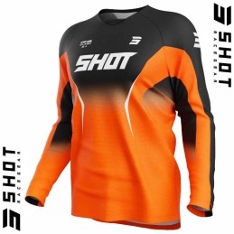 Maillot SHOT-Mx DRAW Clash orange