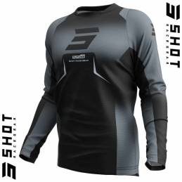 Maillot SHOT-Mx DEVO Future black