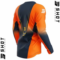 Maillot SHOT-Mx DEVO Future orange