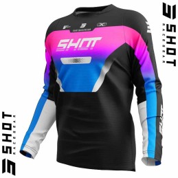 Maillot SHOT-Mx DEVO Struck rose