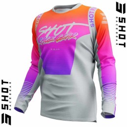 Maillot SHOT-Mx DEVO Montana violet