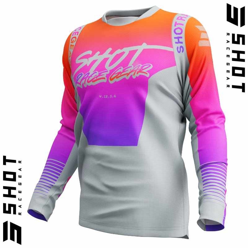 Maillot SHOT-Mx DEVO Montana violet