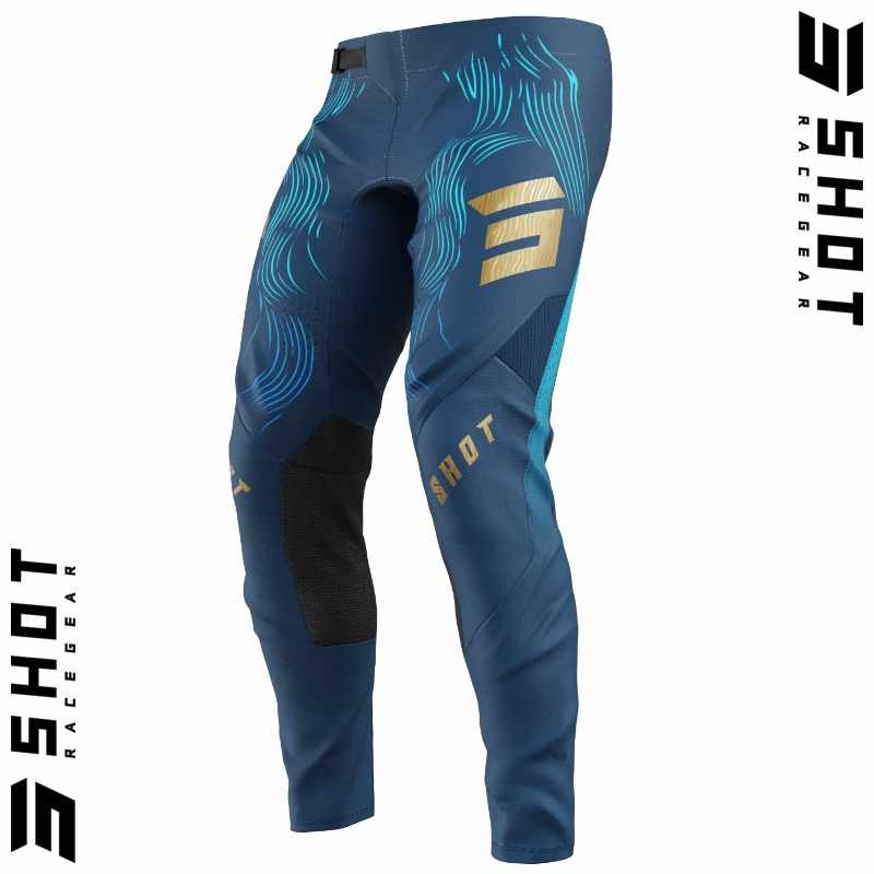 Pantalon SHOT-Mx AEROLITE Volt bleu