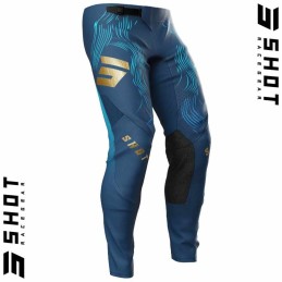 Pantalon SHOT-Mx AEROLITE Volt bleu