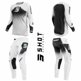 Tenue SHOT-Mx AEROLITE Phase blanc