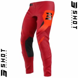 Pantalon SHOT-Mx AEROLITE Phase rouge