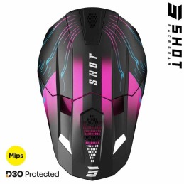 Casque SHOT-Mx LITE Volt pink