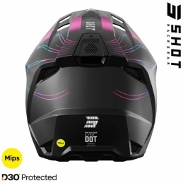 Casque SHOT-Mx LITE Volt pink