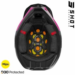 Casque SHOT-Mx LITE Volt pink