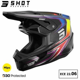 Casque SHOT-Mx LITE Glory black