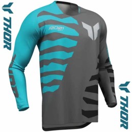 Maillot THOR LAUNCHMODE Shredder charcoal