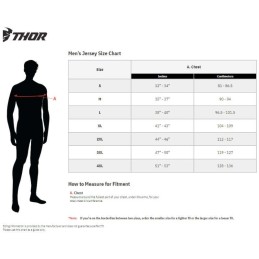 Maillot THOR LAUNCHMODE Shredder blue