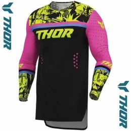 Maillot THOR SPORTMODE Punk'd black