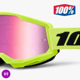 Masque enfant 100% STRATA 2 Yellow